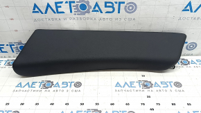 2nd row left side panel for Audi Q8 19-23, black leather, ANTHRAZIT