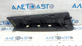 2nd row left side panel for Audi Q8 19-23, black leather, ANTHRAZIT