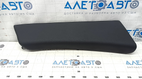 2nd row right side panel for Audi Q8 19-23, black leather, ANTHRAZIT