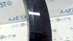 Rear right door arch trim for Audi Q8 19-25, gloss black, scratches, broken fasteners