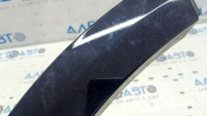Rear right door arch trim for Audi Q8 19-25, gloss black, scratches, broken fasteners