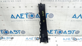 Front pillar trim, middle left, Audi Q8 19-25, black