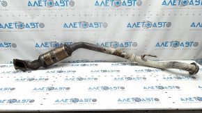 Left exhaust manifold with catalytic converter for Jeep Grand Cherokee WK2 18-22 3.6, 1-pipe