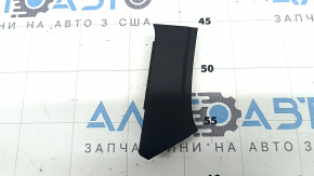 Audi Q8 19-25 right side dashboard trim, black, small