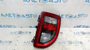 The right headlight of a 2021-25 Ford Bronco Sport is worn out.