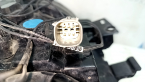 The right headlight of a 2021-25 Ford Bronco Sport is worn out.