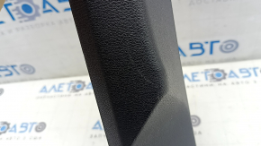 Lower left center pillar trim for Audi Q8 19-25, black, under speaker, scratches