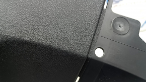 Lower left center pillar trim for Audi Q8 19-25, black, under speaker, scratches