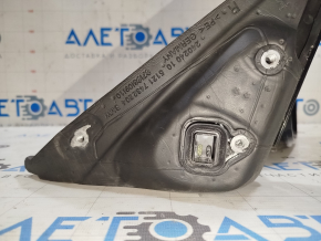 Right side mirror assembly BMW 3 G20 19-24 5-pin, turn signal, heated, BSM, Shadow-Line, black, cracked plastic