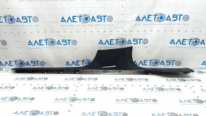 Audi Q8 19-25 black inner right door sill trim, scratches, broken fasteners