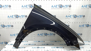 Front right wing for Audi Q8 19-25 aluminum, black LC9X