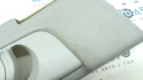 Right center pillar trim, belt, Audi Q8 19-23, gray, under the deflector, for cleaning