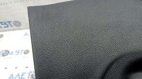Left lower front pillar trim for Audi Q8 19-25, black, scratches