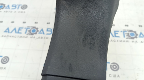 Left lower front pillar trim for Audi Q8 19-25, black, scratches