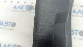 Left lower front pillar trim for Audi Q8 19-25, black, scratches