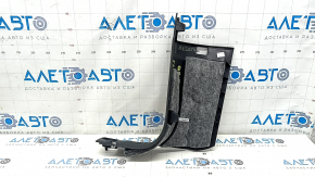 Right lower front pillar trim for Audi Q8 19-25, black, scratches
