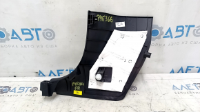 Kia Niro 17-22 HEV, PHEV black, scratched front pillar trim, lower right