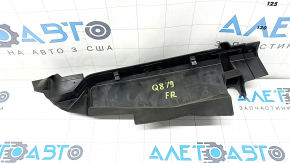 Right hood-wing seal for Audi Q8 19-25 rear
