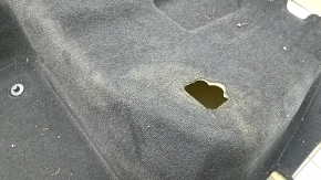 Rear floor covering for Audi Q8 19-25, black, for cleaning
