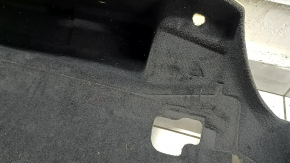 Rear floor covering for Audi Q8 19-25, black, for cleaning