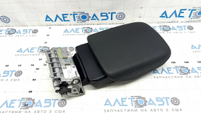 Audi Q8 19-25 armrest, dark gray leather, tear