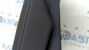 Audi Q8 19-25 armrest, dark gray leather, tear