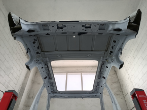 Metal roof for Jeep Grand Cherokee WK2 14-22 with panoramic windows, on the body