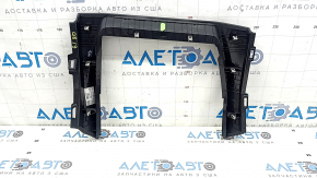 Audi Q8 19-25 black lower front panel trim