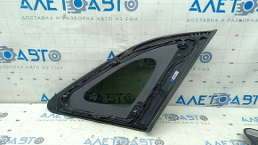 Rear left window, blind glass, Kia Niro 17-22, chrome, scratches on chrome