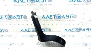 Right headlight cover for Kia Niro 17-22, large, glossy black, worn