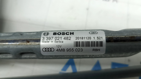 Windscreen wiper linkage with motor for Audi Q8 19-25