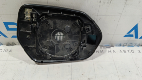 Left mirror element for Toyota Prius 50 Prime 17-20, heated, aspherical