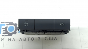 Audi Q8 19-25 small black center console button block for parking sensors