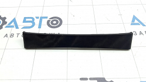 Upper center console trim for Audi Q8 19-25 in gray-brown wood