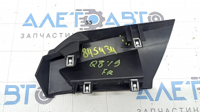 Audi Q8 19-25 black center right dashboard trim, broken mount