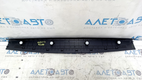 Kia Niro 17-22 black upper trunk door trim, broken fastener, scratches