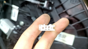Rear left door assembly Kia Niro 17-22 tinted, black AVR, paint color 0.20-0.35, chips, scratches