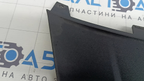 Front bumper center lip for Audi Q8 19-23: structure, scratches, broken mount