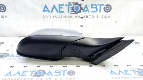 Right side mirror assembly for BMW 3 Series F30 4D 13-18 USA, 5 pins, matte mount, BSM, turn signal, silver