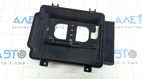 Audi Q8 19-25 black center console pocket for charging