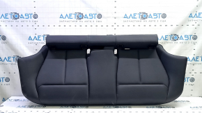 Rear seat cushion BMW 3 F30 16-18 black leather with red stitching, Sport