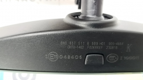 Audi Q8 19-23 interior mirror, black, auto-dimming, compass
