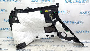 Right arch trim for Kia Niro 17-18 HEV, PHEV, black, under the curtain, with a plug, scratches, worn, dented