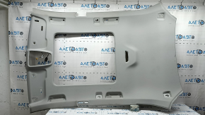 Audi Q8 19-25 headliner for panoramic windows, gray, broken fastener, creases, needs dry cleaning