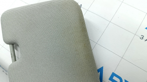 Left sun visor for Audi Q8 19-23, gray, without hook, with backlight, dry-cleanable