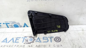 Left trunk lid trim cap for Kia Niro 17-22, black