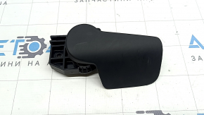 Black hood release handle for Audi Q8 19-25 interior, with bracket