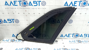 Rear left window, blind glass, Audi Q8 19-20, tinted with chrome molding, scratches