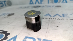 Right roof rail cap for Kia Niro 17-22, gray, broken mount