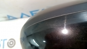 Left side mirror assembly Kia Niro 17-22, 3 pins, black, scratches, glue on the glass
